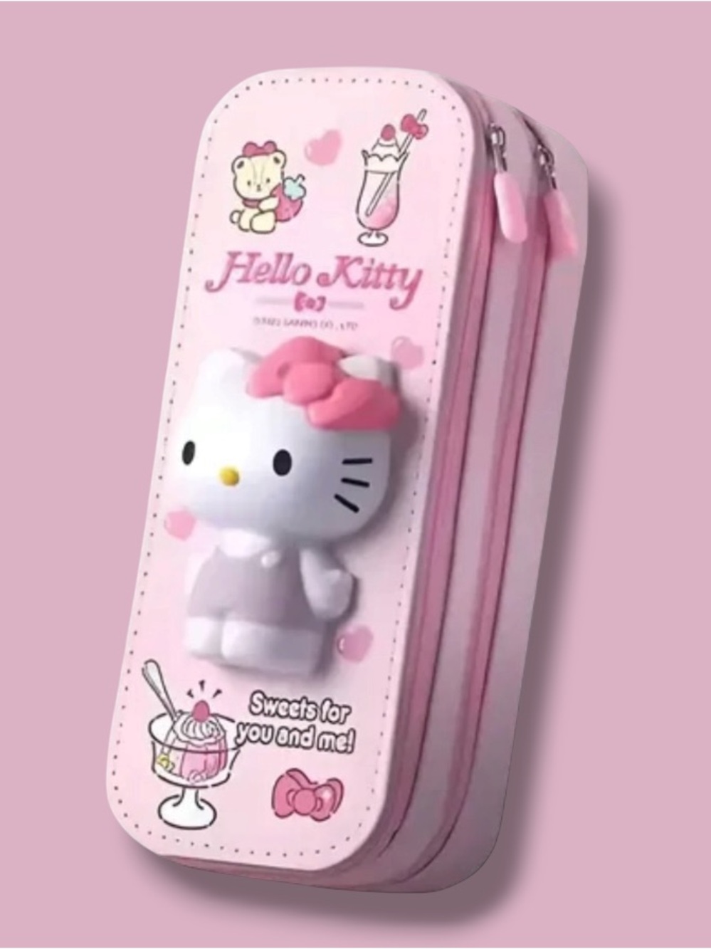 Hello Kitty deep compression pencil/makeup case